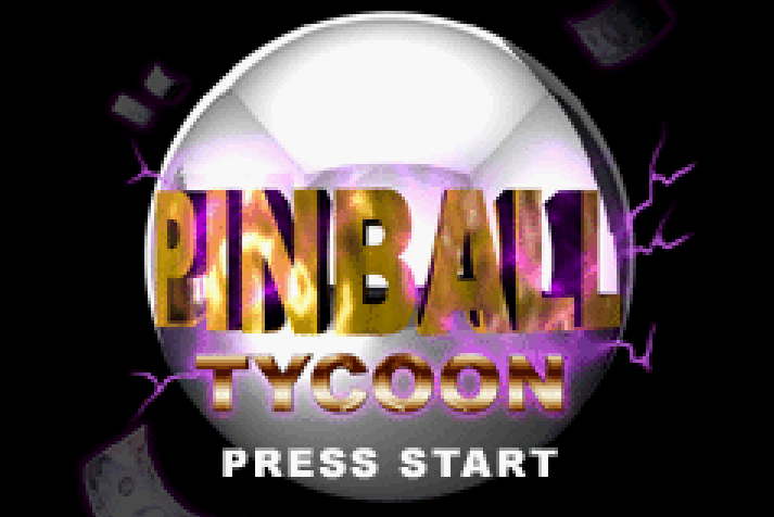 Pinball Tycoon Title Screen